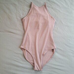 GIrlfriend Collective Marlow High Neck Bodysuit Size S